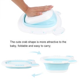 Listing 3 of 5 for baby washbasin Foldable Cartoon Baby Washbasin Baby Washbasin Children Washbasin
