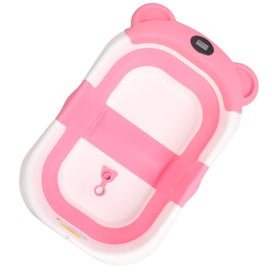 Listing 4 of 5 for infant bath tub baby bathtub with drain hole foldable baby bathtub collapsible