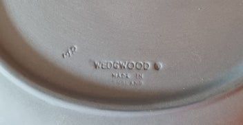 Listing 3 of 5 for FABULOUS Vintage WEDGWOOD Jasperware Blue "Clementine" Sweet Dish