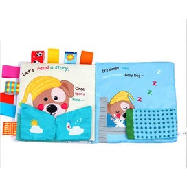 Listing 3 of 5 for baby educational toy early educational book children cloth book Colorful Cloth