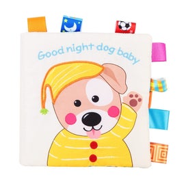 Listing 5 of 5 for baby educational toy early educational book children cloth book Colorful Cloth