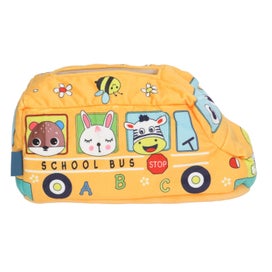 Listing 4 of 5 for montessori toys for infants educational learning toy Baby Tissue Box School Bus