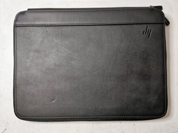 HPElitePortfolioLeatherSleeveWithZipfor14"Laptop/Notebook