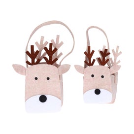 Listing 5 of 5 for christmas candy bag felt candy bag felt gift bag 2pcs Christmas Felt Candy Bag