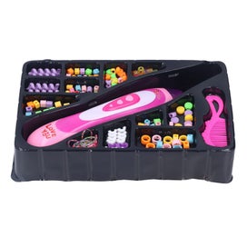 Listing 5 of 5 for auto hair braiding tool Kids Hair Braider Kit Automatic Colorful Accessories DIY