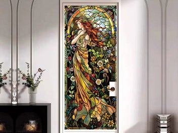 Listing 5 of 8 for Static Cling Window Privacy Film Glass Window Sticker Window Covering Film