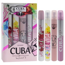 Listing 3 of 8 for Cuba Quad I by Cuba For Women 4 Pc Gift Set