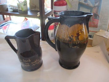 Listing 2 of 6 for KINGSWARE ROYAL DOULTON JUGS X 2 .c1920'S . DRAKE + 1 OTHER