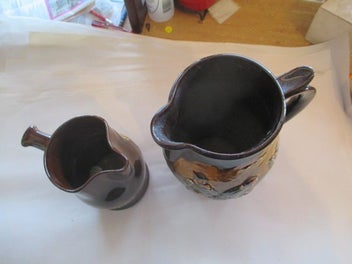 Listing 6 of 6 for KINGSWARE ROYAL DOULTON JUGS X 2 .c1920'S . DRAKE + 1 OTHER