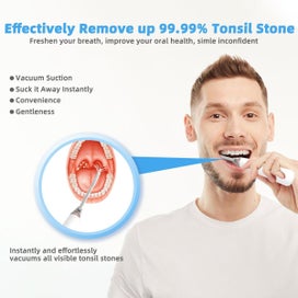Listing 3 of 8 for Tonsil Stone Remover Electronic Vacuum Stone Removal Kit, 5 Modes Instant Suctio