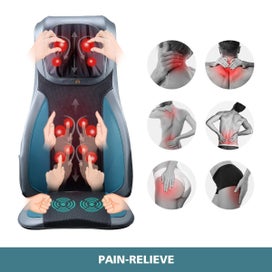 Listing 8 of 12 for Massage Chair Seat Neck Back Shiatsu Massager Full Body