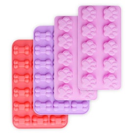 Listing 6 of 12 for Puppy Dog Paw and Bone Silicone Molds,Non-Stick Food Grade Silicone Molds for Ch