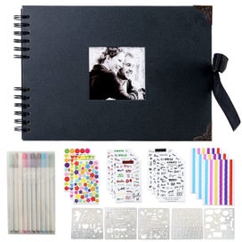 Listing 2 of 10 for 80 Pages Scrapbook Photo Album, DIY Craft Paper Photo Book , DIY Handmade Album