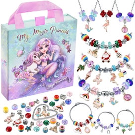 Listing 10 of 15 for Charm Bracelet Making Kit & Unicorn/Mermaid Girl Toy