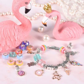 Listing 12 of 15 for Charm Bracelet Making Kit & Unicorn/Mermaid Girl Toy