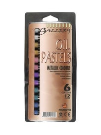 Listing 1 of 1 for Artist Oil Pastel Set - Gallery Oil Pastel Mop-12m Met Bl