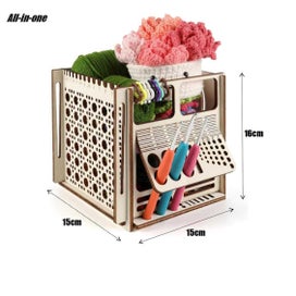 Listing 3 of 18 for Brand New Knitting Yarn Patterns Needles machine Tools Storage *Clearance*