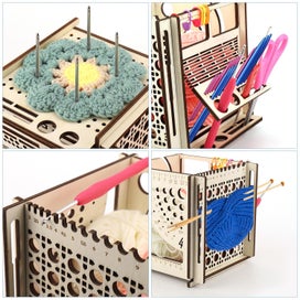 Listing 9 of 18 for Brand New Knitting Yarn Patterns Needles machine Tools Storage *Clearance*