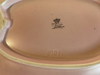 Listing 5 of 5 for SALE! Crown Devon Roses Dish - Rare