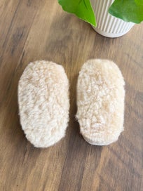 Listing 3 of 17 for Sheepskin Soles for Crocheted Children's Shoes