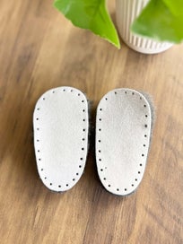 Listing 6 of 17 for Sheepskin Soles for Crocheted Children's Shoes