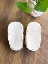 Listing 8 of 17 for Sheepskin Soles for Crocheted Children's Shoes
