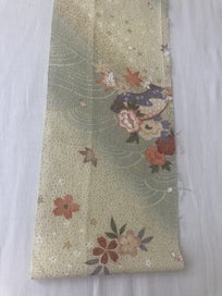 Listing 7 of 18 for Japanese Kimono Vintage Silk Panel Fabric Piece