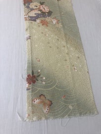 Listing 16 of 18 for Japanese Kimono Vintage Silk Panel Fabric Piece