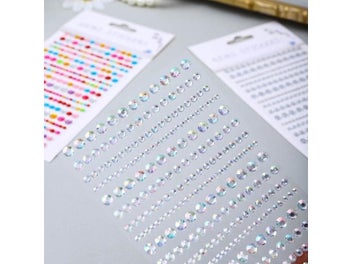 Listing 4 of 10 for Music Festival Party Face Jewelry Decoration Rhinestone Crystal Kids Toys DIY