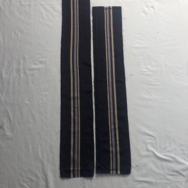 Listing 9 of 15 for Vintage Stripe Japanese Kimono Silk Panels X6 Fabric Pieces