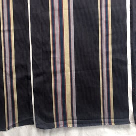 Listing 8 of 15 for Vintage Stripe Japanese Kimono Silk Panels X6 Fabric Pieces