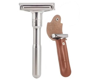 Listing 3 of 10 for Safety Razor Straight Razor For Men Adjustable Close Shaving Classic Double