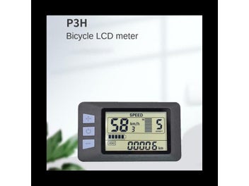 Listing 6 of 9 for P3H LCD Display Meter Dashboard 24V 36V 48V 60V Electric Bike Meter Display