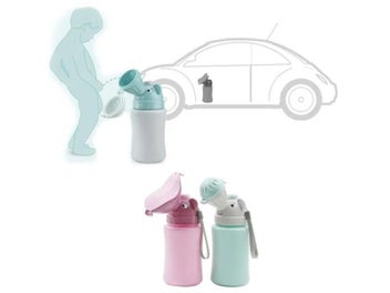 Listing 3 of 10 for Portable Baby Hygiene Toilet Urinal Boys Girls Pot Outdoor Car Travel