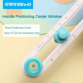 Listing 5 of 10 for 360 Adjustable Scrapbooking Circle Cutter Round Cutting Knife DIY Compass