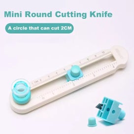 Listing 3 of 10 for 360 Adjustable Scrapbooking Circle Cutter Round Cutting Knife DIY Compass