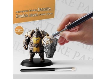 Listing 8 of 10 for Professional Miniature Paint Brush Set For Warhammer 40K Dnd Citadel Scale