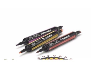 Listing 5 of 9 for Winsor Newton Promarker Twin Tip Graphic Marker Pens In Skin Colors