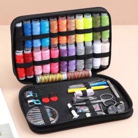 Listing 4 of 10 for Complete Sewing Kit With Threads Needles Etc For Travel DIY Sewing