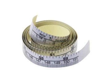 Listing 6 of 9 for 151cm Self Adhesive Metric Measure Tape Vinyl Ruler For Sewing Machine Sticker