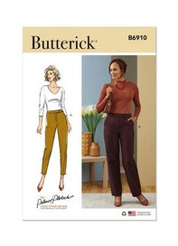 Listing 1 of 2 for Butterick Pattern 6910 Misses' Contour Band Pants by Palmer/Pletsch