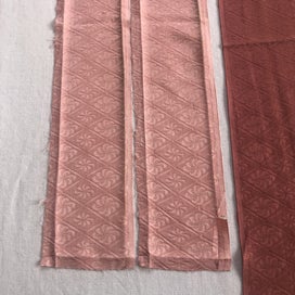 Listing 9 of 14 for Vintage Japanese Kimono Silk Panels X4 Fabric Pieces Shibori