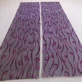 Listing 3 of 18 for Vintage Old Japanese Silk Kimono Panels X2 Fabric Pieces