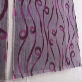 Listing 4 of 18 for Vintage Old Japanese Silk Kimono Panels X2 Fabric Pieces