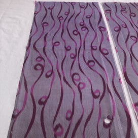 Listing 8 of 18 for Vintage Old Japanese Silk Kimono Panels X2 Fabric Pieces