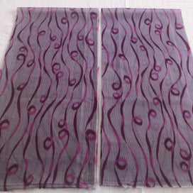 Listing 14 of 18 for Vintage Old Japanese Silk Kimono Panels X2 Fabric Pieces