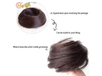 Listing 3 of 9 for Hair Extensions Synthetic Chignon