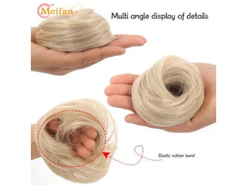 Listing 4 of 9 for Hair Extensions Synthetic Chignon