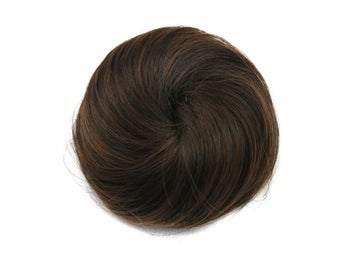 Listing 6 of 9 for Adjustable Synthetic Hair Bun Chignon For Women Curly Updo