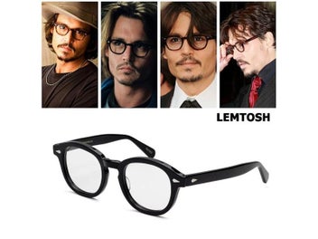 Listing 5 of 10 for Glasses Frame For Men And Women Johnny Depp Lemtosh Vintage Glasses Computer